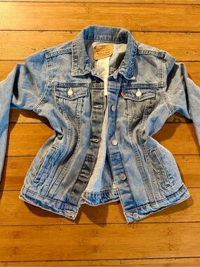 Levi's Kids Light Wash Denim Jacket - Blue